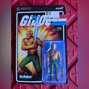 Super7 G.I. Joe Duke Action Figure - Green and Tan